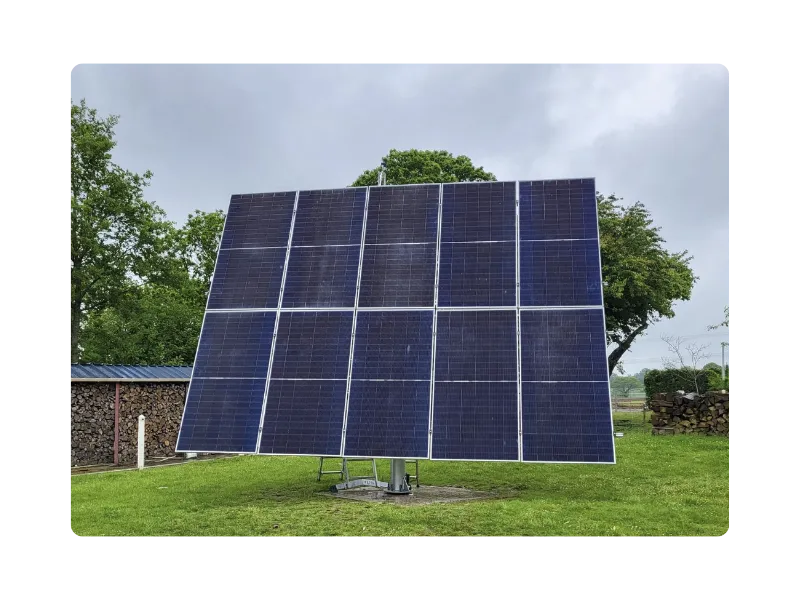 energie solaire saint aubin du cormier