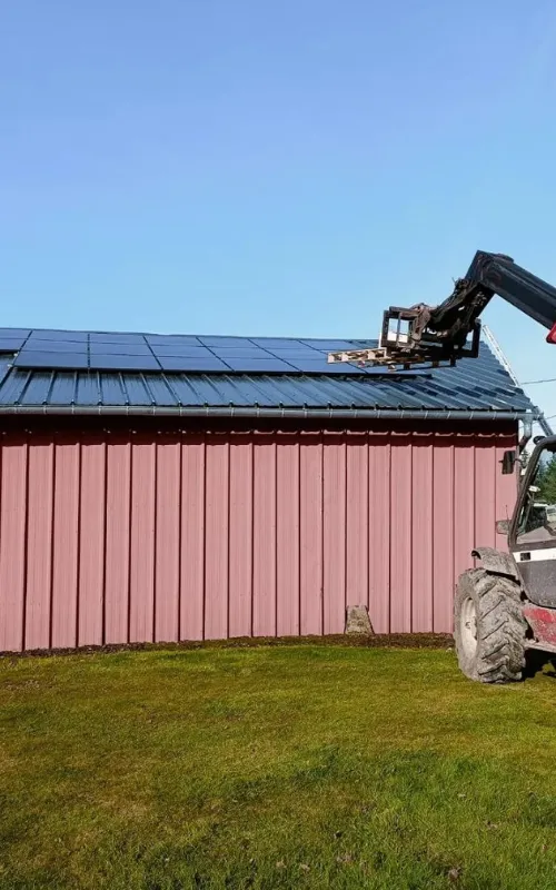 installation solaire guer