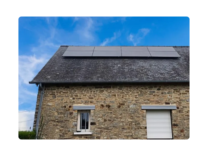 installation solaire vitre