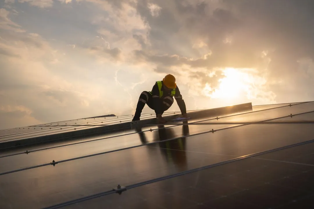installation solaire vitre