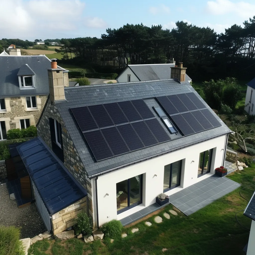 panneau solaire pour autoconsommation saint aubin du cormier